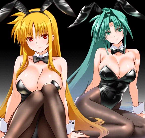 リリマジ用にバニーフェイトさんとバニーリンディさんのアクスタ作ります～Boothでご予約受付開始しました。(6月中頃発送予定)よろしければぜひ～ 