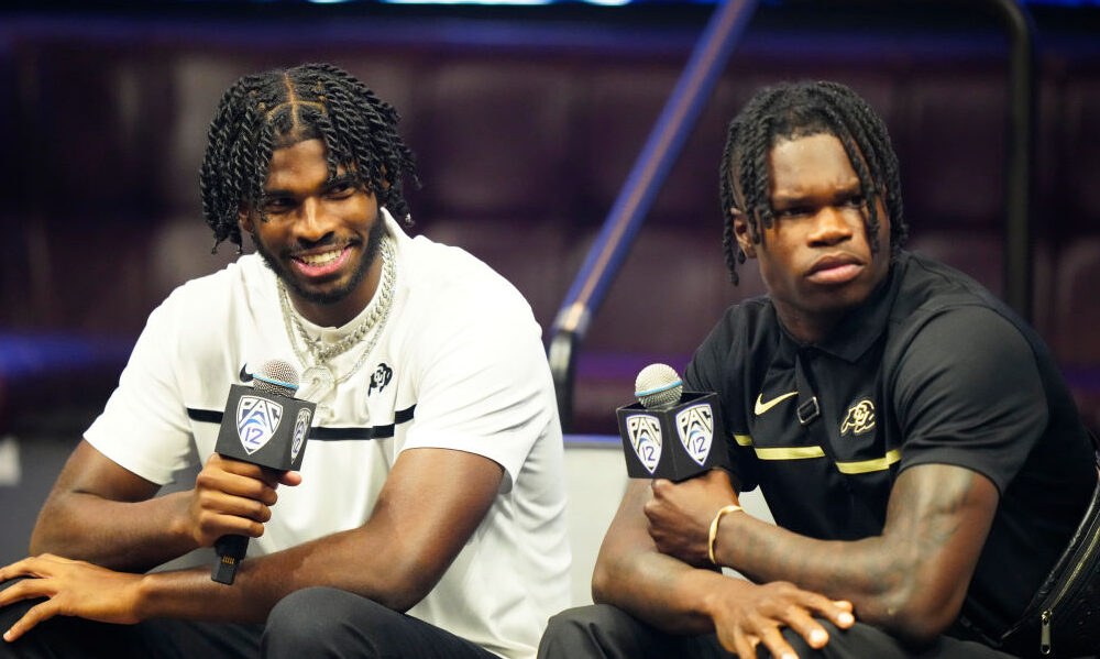 Dov Kleiman (@nfl_dovkleiman) on Twitter photo 𝗥𝗨𝗠𝗢𝗥𝗦: The Browns could potentially draft Travis Hunter and then trade up to draft Shedeur Sanders, per <a href="/rydunleavy/">Ryan Dunleavy</a>
Team source: "The scenario no one is talking about is Browns drafting Travis Hunter and then trading up to draft Shedeur Sanders in the late teens."
That 𝗥𝗨𝗠𝗢𝗥𝗦: The Browns could potentially draft Travis Hunter and then trade up to draft Shedeur Sanders, per <a href="/rydunleavy/">Ryan Dunleavy</a>
Team source: "The scenario no one is talking about is Browns drafting Travis Hunter and then trading up to draft Shedeur Sanders in the late teens."
That