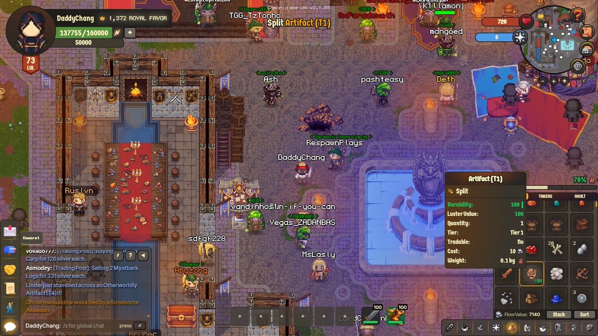 DaddyChang2's tweet photo. Journal 4 of ur boi's #Cambria noob journey, more artifact hunt &amp; discovered more monsters today, filled more melee masteries, time to call it tho, let's explore more @playcambria tomorrow #p2e #Web3 #Web3Gaming #AbstractGaming #AbstractChain ! #NFT #NFTs #GameFi #NFTCommunity https://t.co/qVSnalA6RE
