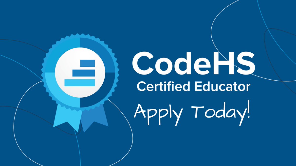CodeHS's tweet image. Join the CodeHS Certified Educator Program! 🎉 Get early access to new features, free merch, and connect with CS teachers worldwide. Apply now for the Spring 2025 Cohort—the deadline is April 30th! 🙌 buff.ly/3ypuNuO
#CodeHS #EdTech #ReadWriteCode #CertifiedEducator