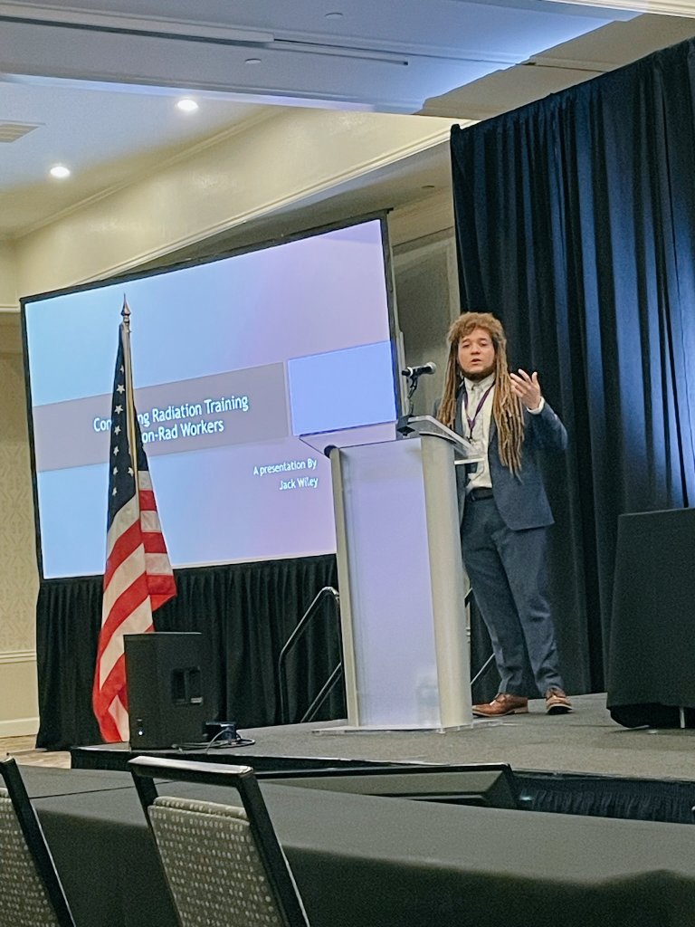 jack_wiley's tweet photo. Although I have attended many conferences, today was my first time presenting. I developed this presentation based on how I teach radiation safety to first responders/first receivers!

"Conducting Radiation training for non-radiation workers" https://t.co/5IfYWYu31y