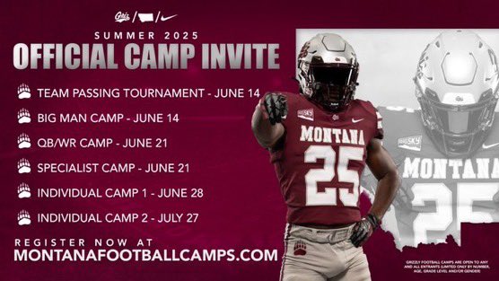 Luke Morgan (@lukemorgn5) on Twitter photo Thank you to both <a href="/GrizCoachGreen/">Justin Green</a> and <a href="/KeatonJ_3/">Keaton Johnson</a> for the invites! Can’t wait to ball out!! <a href="/MontanaGrizFB/">Montana Griz Football</a> Thank you to both <a href="/GrizCoachGreen/">Justin Green</a> and <a href="/KeatonJ_3/">Keaton Johnson</a> for the invites! Can’t wait to ball out!! <a href="/MontanaGrizFB/">Montana Griz Football</a>