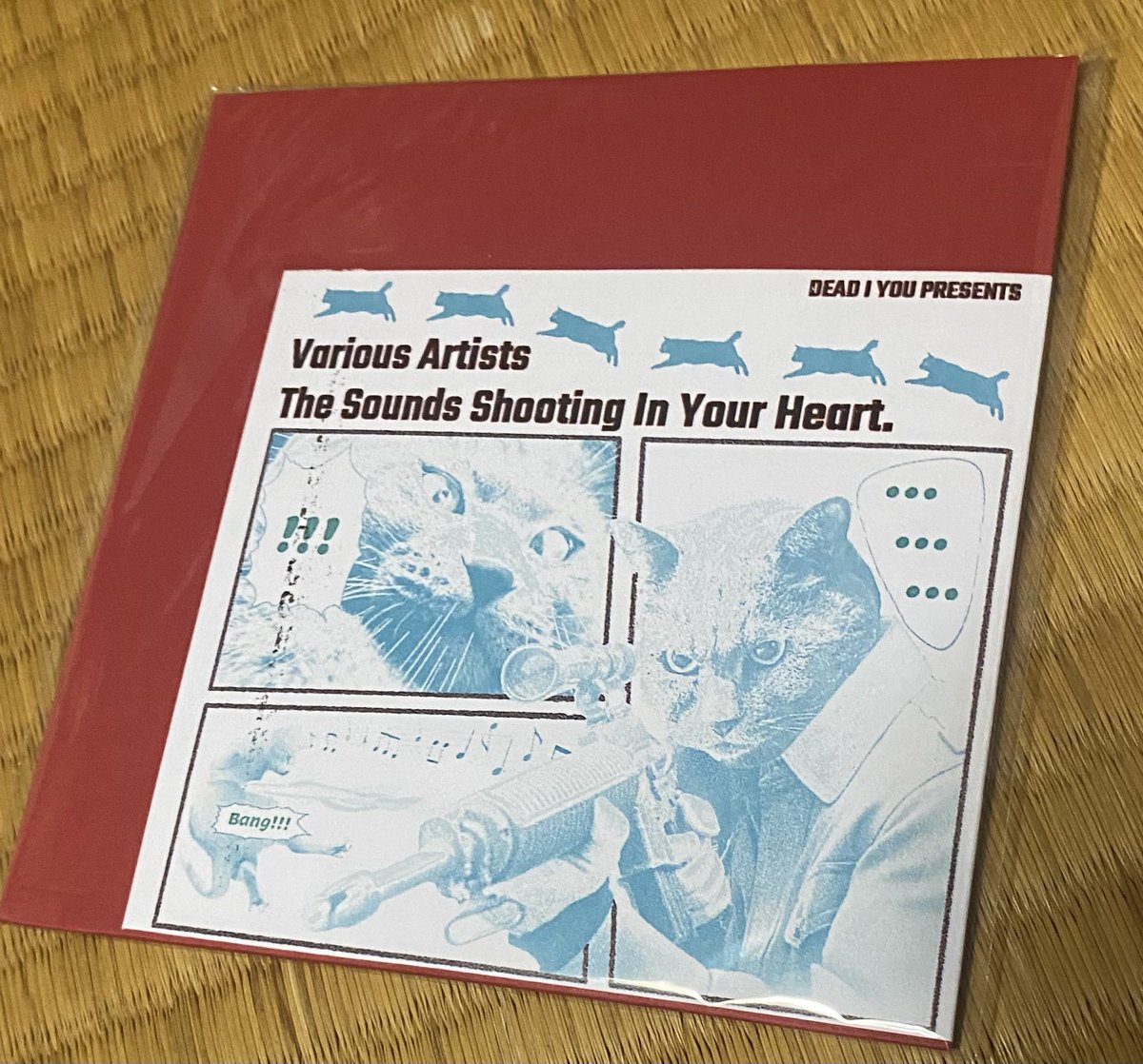 ディストロ入荷してますー（インターネット世界の方にはちゃんと聴いてから出します）