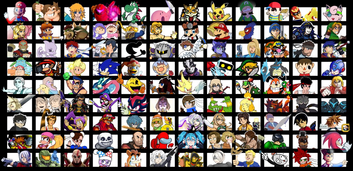 SupaBug121's tweet photo. FINALMENTE, o #SmashCollabBrasil está FINALIZADO !!

O maior collab que eu já fiz, muito obrigado mesmo a todos que participaram !!

O arquivo original sem compressão tá no drive aqui: https://t.co/UJPbCYfl6g

Segue os créditos: https://t.co/s0rwSxfgdu