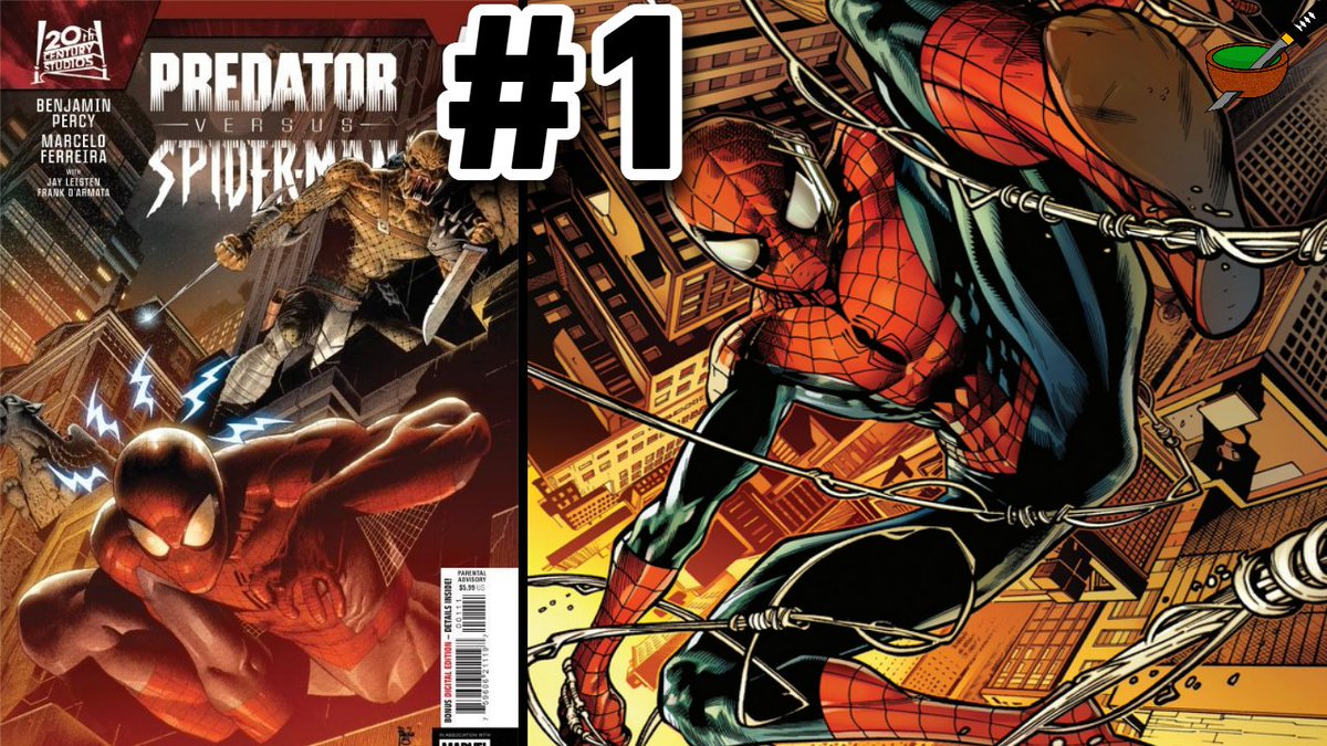 WakizashiGray's tweet photo. Where's Arnie when you need him? Predator vs. Spider-Man issue #1 comic book review. #predatorvsspiderman #Spiderman #comics
Link:👉https://t.co/340UMUhLMG https://t.co/wx5q5CyUzi