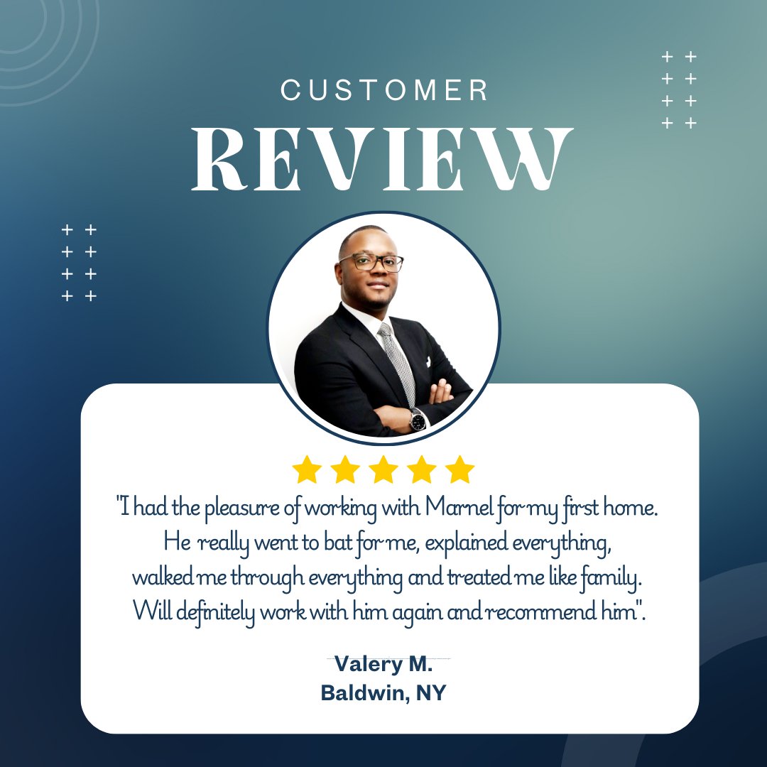 BBMarnel's tweet photo. Grateful to be able to help 🫶🏿.

If you, a friend or loved one are seeking mortgage advice of any kind, please feel free ro reach me directly with any questions.

Marnel Garcon 
631.949.3623 

All links in bio.

#MortgageAdvice #Mortgage #RealEstate #FirstTimeHomeBuyer https://t.co/OXLxqa1jwk