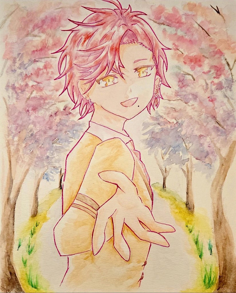 Fenrir_03's tweet photo. 花巡り🌸
#HaYun_Art https://t.co/X3afx8Pzfd