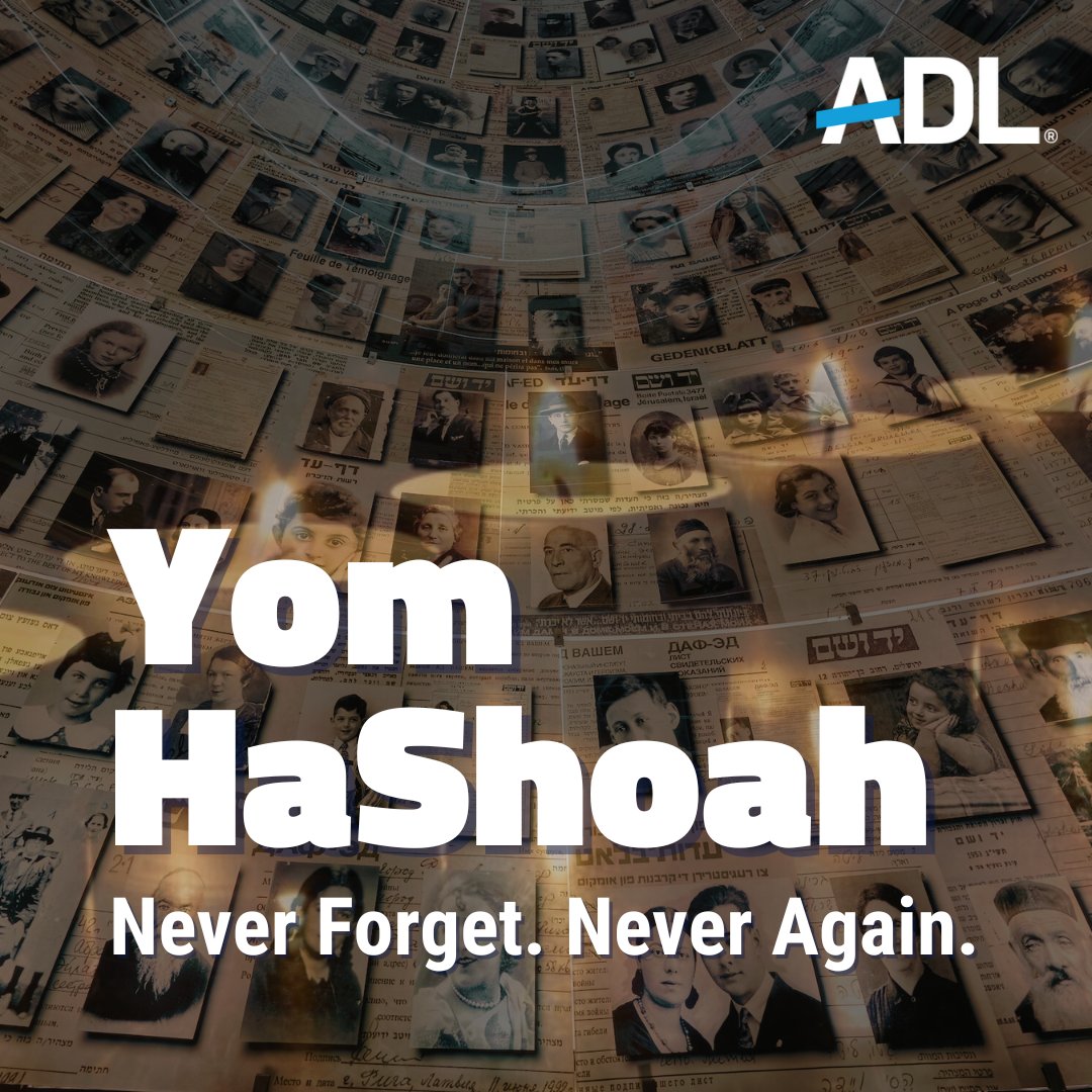 #YomHaShoah is a day to immerse ourselves in remembrance. It is a solemn day on which we commemorate the 6 million Jewish men, women and children murdered in the Holocaust. Each and every one had a name and a story. Now it is our job to ensure their stories are never forgotten.