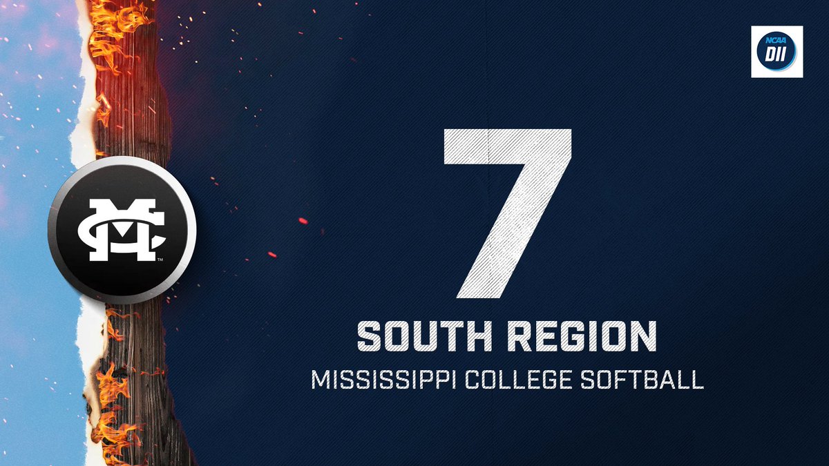 Checking in at No. 7 in the NCAA D2 South Region! 

#RiseHere | #d2softball