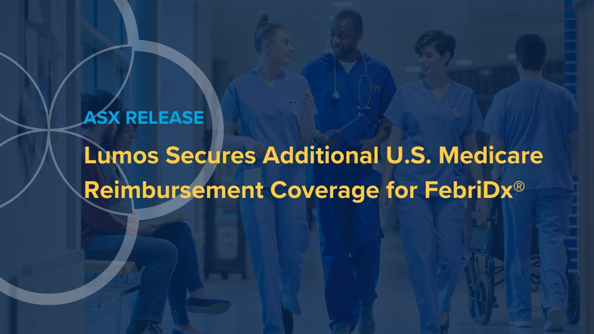 #Lumos has received confirmation of Medicare reimbursement coverage from two additional Medicare Administrative Contractors (MACs), retroactive from 1 April 2025. Read the ASX release: bit.ly/LDX-Additional…
$LDX #LDX  #rapidtest #diagnostics #pointofcare #innovation #healthcare