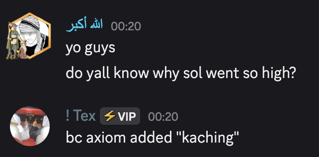 Surprised that some people still dont know its bc of the kaching.

pff