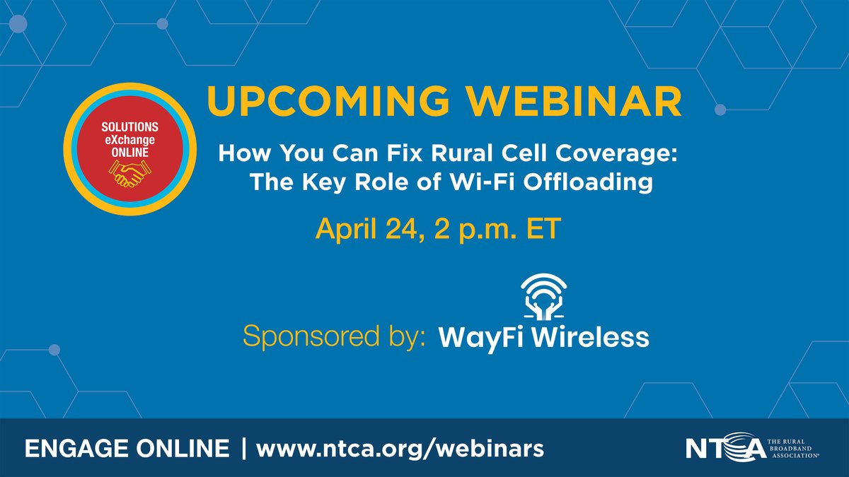 NTCA-The Rural Broadband Association tweet media