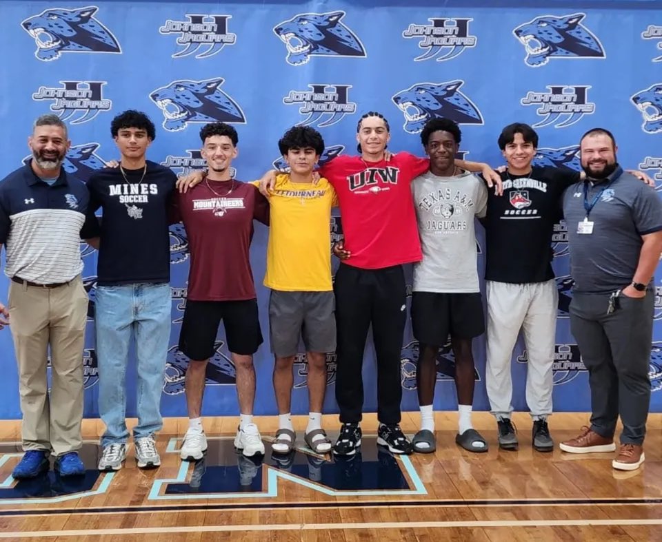 Great day to be a Jag! Signing day for these boys was special lots of sweat put in!