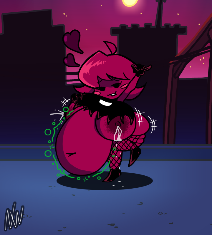 Wanted to draw something simple and quick so I decided to do a follow up to that Minus GF mass vore edit I posted a while back.

Posted 1 month earlier on the P-site, link is in my bio!