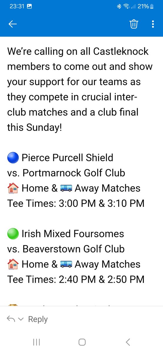 Come out and support your club, it can make all the difference 💪 ⛳️ 🏌️‍♂️ ⛳️ 🏌️‍♀️