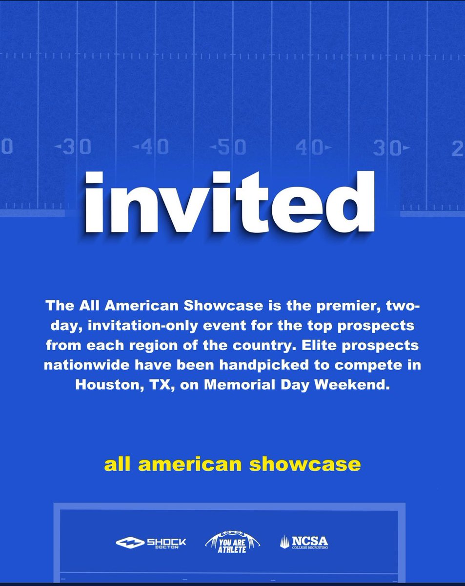 Colt Yancey (@coltyancey) on Twitter photo Thank you <a href="/youareathlete/">You Are Athlete</a> for personally inviting me to their All American Showcase!! Means a lot!!! Can’t wait for a really big junior year!!!! <a href="/CoachYancey16/">Blake Yancey</a> <a href="/Coach_JDarby/">Jonathan Darby</a> <a href="/CoachEpsteinL/">Larry Epstein</a> <a href="/JoshGibsonPG/">Josh Gibson</a> <a href="/ben_harmon10/">Ben Harmon</a> <a href="/kpatterson1235/">Kyle Patterson</a> <a href="/AaronHarmon3/">Aaron Harmon</a> <a href="/Dtigers6685/">FridayNightHeroes</a> <a href="/texashsfootball/">Texas HS Football</a> Thank you <a href="/youareathlete/">You Are Athlete</a> for personally inviting me to their All American Showcase!! Means a lot!!! Can’t wait for a really big junior year!!!! <a href="/CoachYancey16/">Blake Yancey</a> <a href="/Coach_JDarby/">Jonathan Darby</a> <a href="/CoachEpsteinL/">Larry Epstein</a> <a href="/JoshGibsonPG/">Josh Gibson</a> <a href="/ben_harmon10/">Ben Harmon</a> <a href="/kpatterson1235/">Kyle Patterson</a> <a href="/AaronHarmon3/">Aaron Harmon</a> <a href="/Dtigers6685/">FridayNightHeroes</a> <a href="/texashsfootball/">Texas HS Football</a>