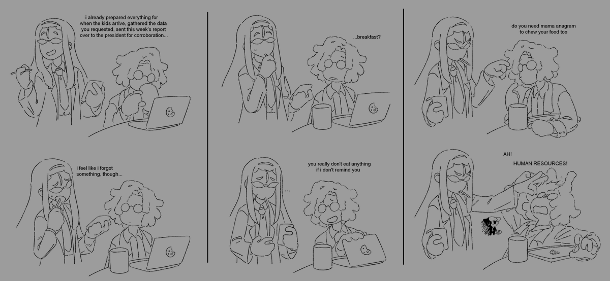 Since it's my birthday I get to show you my OCs