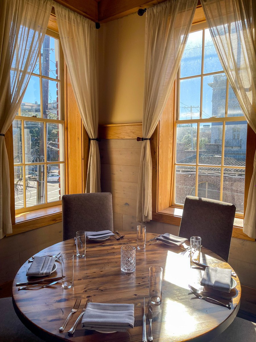 Our Upstairs Dining Room 🍽️ The ideal private dining space for your dinner, brunch or lunch meetings! 
#StormsHere