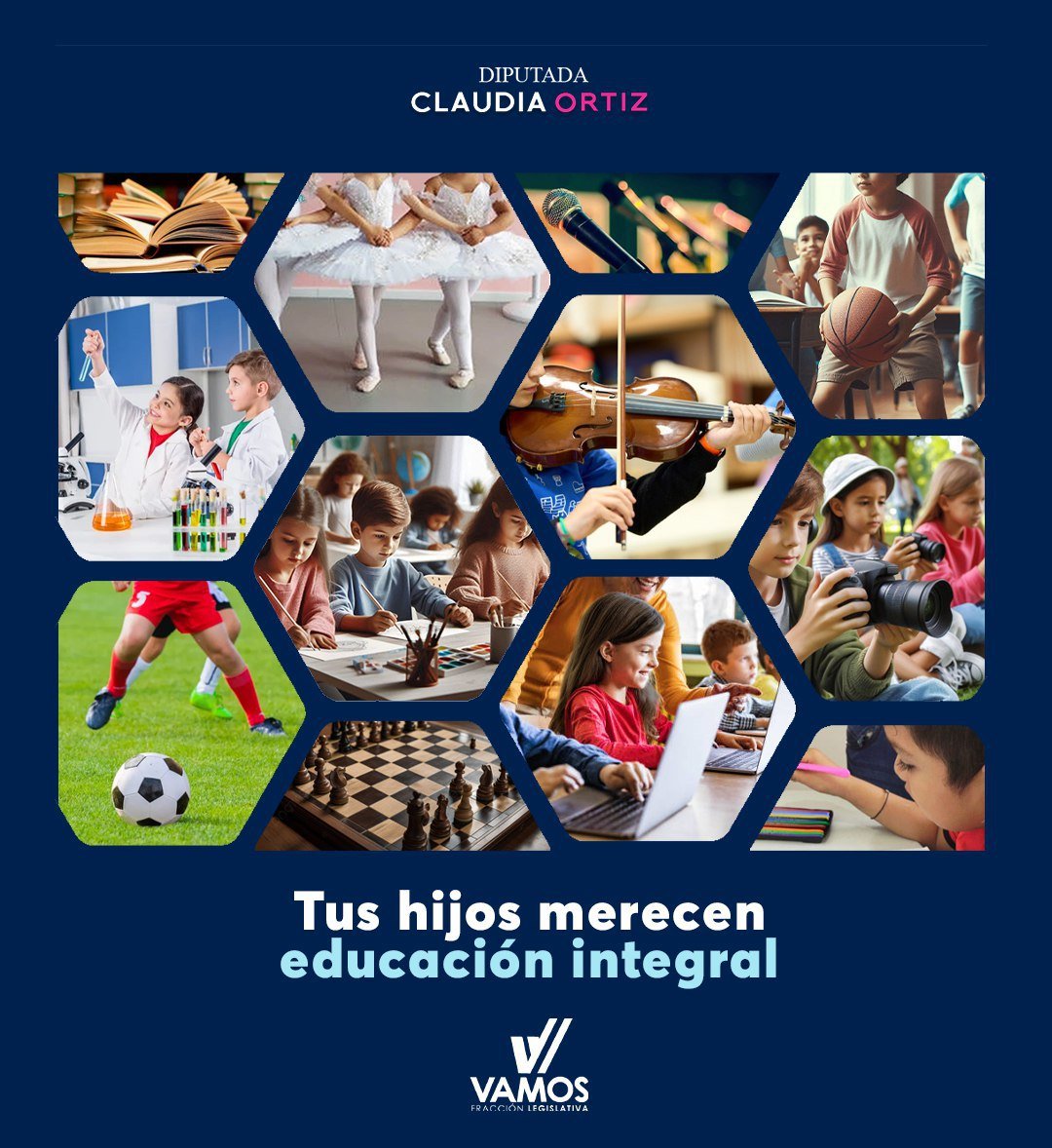 🎭⚽💻Con el proyecto de #MegaEscuelas los niños tendrán jornada extendida por las tardes con:

🎨Arte, deportes y tecnología.
 🌎Idiomas y clubes de aprendizaje.
 👨‍👩‍👦‍👦Tranquilidad para los padres que trabajan.

 ¡Esta propuesta es tuya!