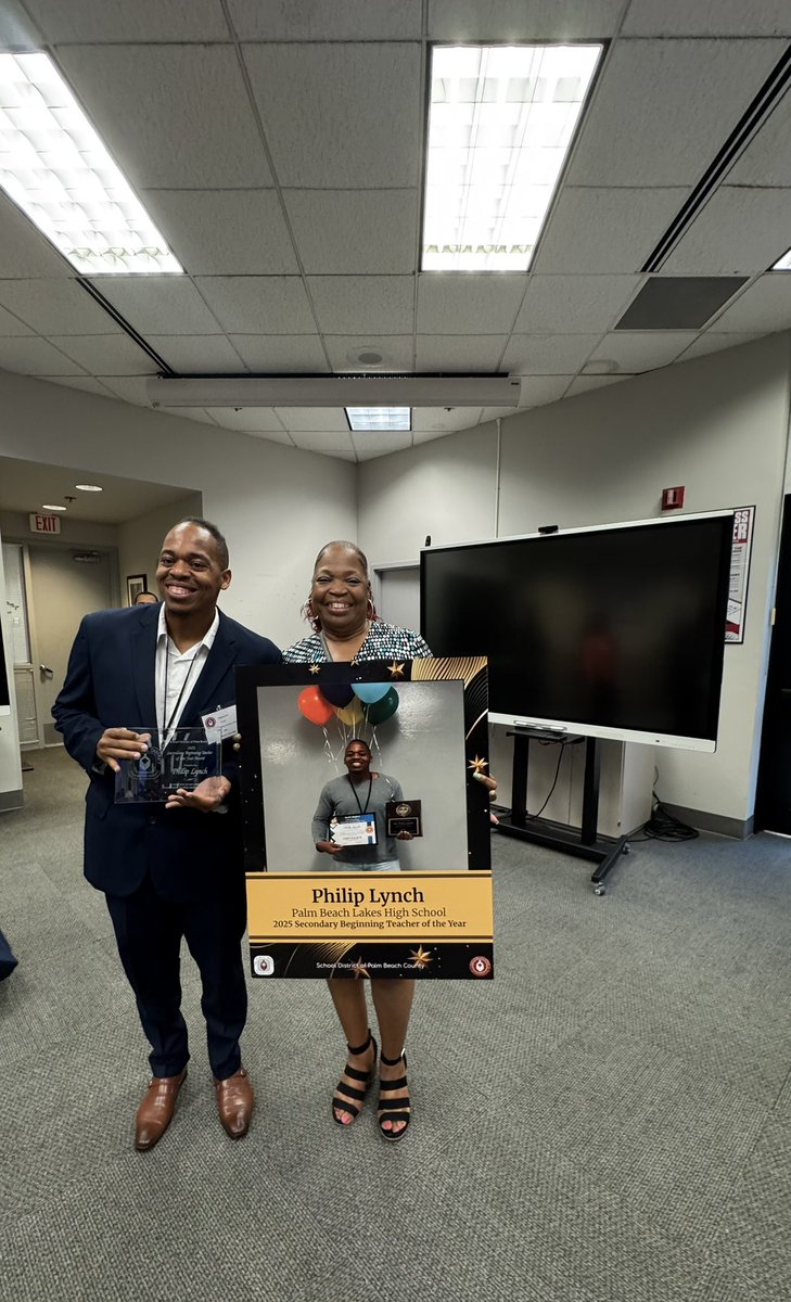 Mr. Philip Lynch, Secondary Beginning Teacher of the Year!
#LOT