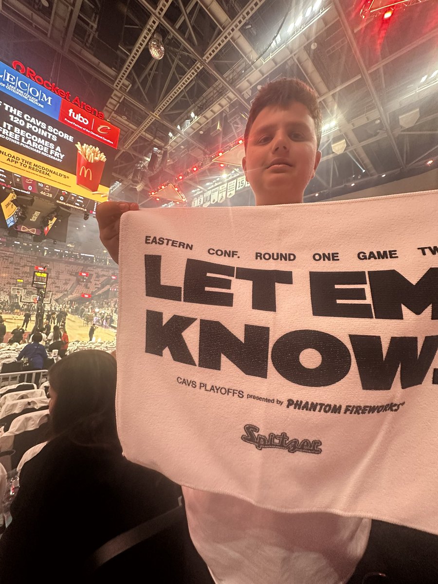 Jeff Camp Jr.,PGA (@jeffcampjr) on Twitter photo Now it’s officially playoff time. B has his rally towel in hand ready for a game 2 win!!! <a href="/cavs/">Cleveland Cavaliers</a> vs <a href="/MiamiHEAT/">Miami HEAT</a> #letemknow Now it’s officially playoff time. B has his rally towel in hand ready for a game 2 win!!! <a href="/cavs/">Cleveland Cavaliers</a> vs <a href="/MiamiHEAT/">Miami HEAT</a> #letemknow