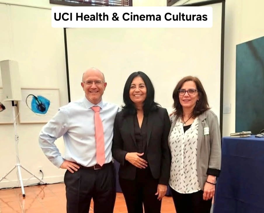 Cinema Culturas Film Festival (@cinemaculturas) on Twitter photo Promoting #Latinohealth and wellness. We had an excellent symposium in Spanish on Parkinson's and related diseases organized by <a href="/UCIrvineHealth/">UCI Health</a>/ UCI Neurology Dept. and Cinema Culturas!
Photo: Dr. Phielipp, (UCI), Dr. Martínez (Cinema Culturas' Director), and Dr. Corrada. #UCI Promoting #Latinohealth and wellness. We had an excellent symposium in Spanish on Parkinson's and related diseases organized by <a href="/UCIrvineHealth/">UCI Health</a>/ UCI Neurology Dept. and Cinema Culturas!
Photo: Dr. Phielipp, (UCI), Dr. Martínez (Cinema Culturas' Director), and Dr. Corrada. #UCI