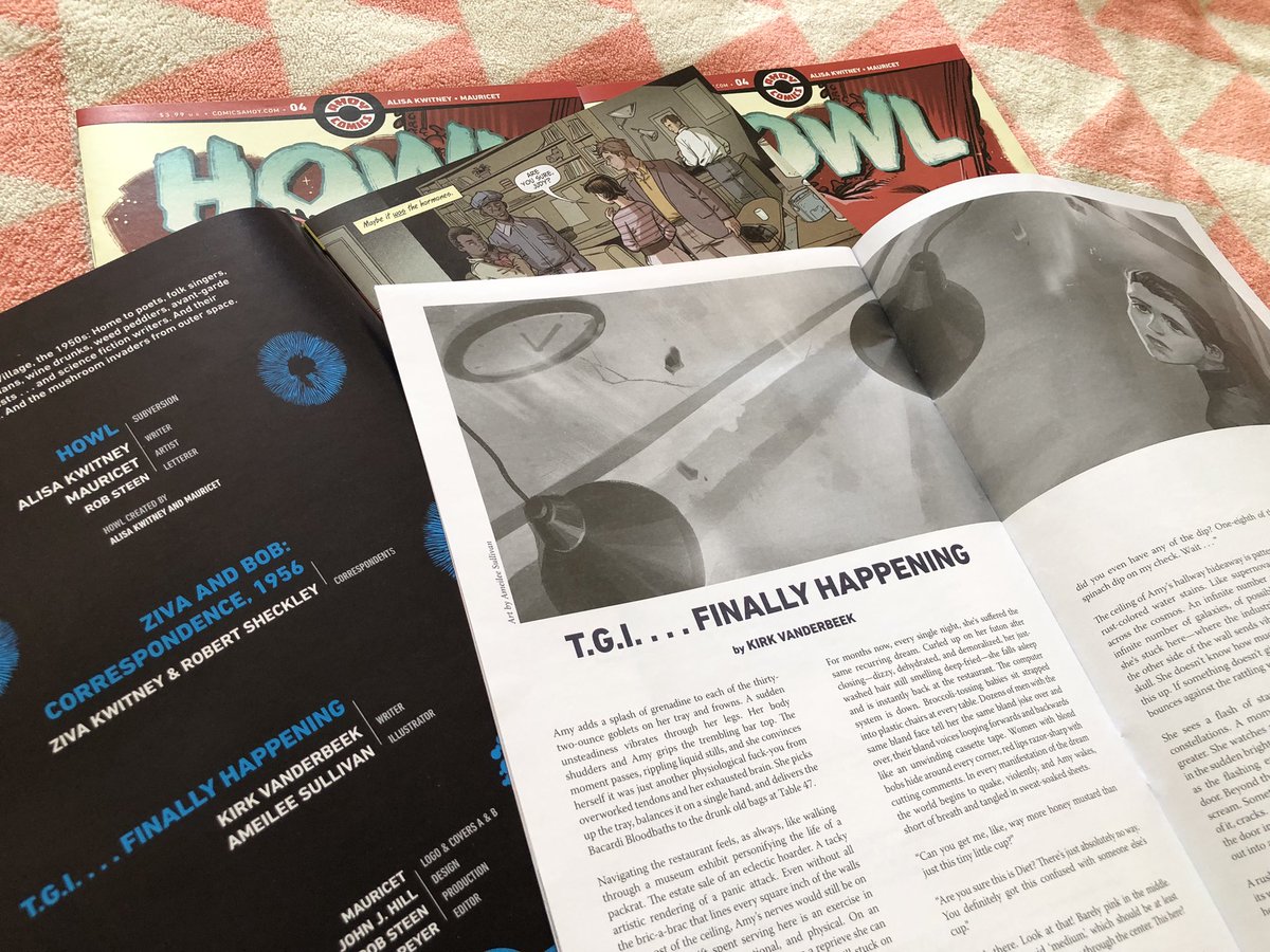 New story out next week in the latest issue of HOWL (4/30) <a href="/AhoyComicMags/">AHOY Comics</a> <a href="/akwitney/">Alisa Kwitney עליסה קוויטני</a> <a href="/Mauricet34/">MAURICET</a>