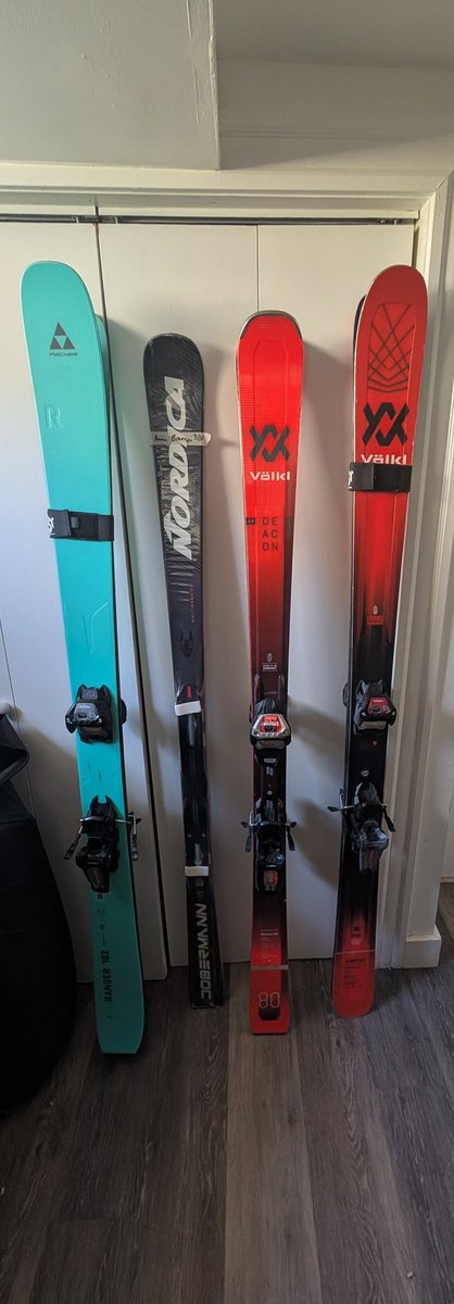 The perfect quiver is right here 😜

#ski #skiing #skitheeast #icecoast #quiver