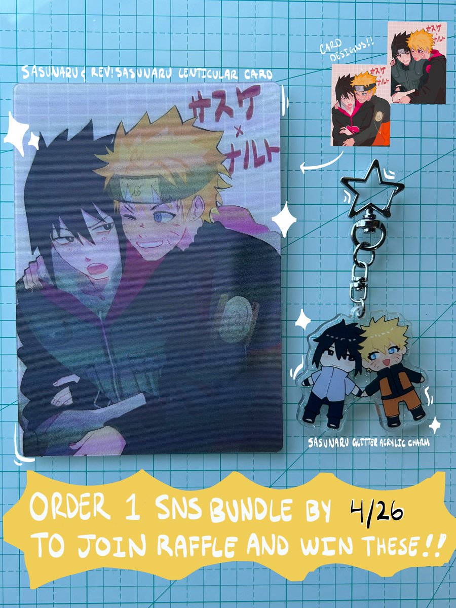 chiviscorpse's tweet photo. ALSO if you purchase before the end of 4/26 you get the chance to win an additional charm and lenticular card

Only 1 winner, 
check for more details on my insta if any questions regarding the raffle https://t.co/NbhY9CClMa
