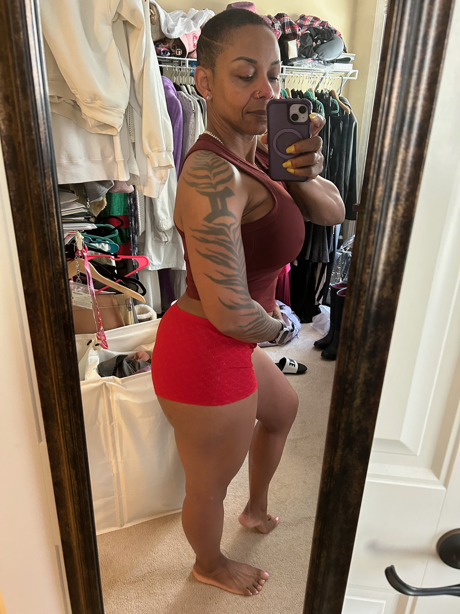 Fitness Goddess Marci on X: If you like the side view… wait till I turn  around 😍 t.cosEEnysIoJ1  X