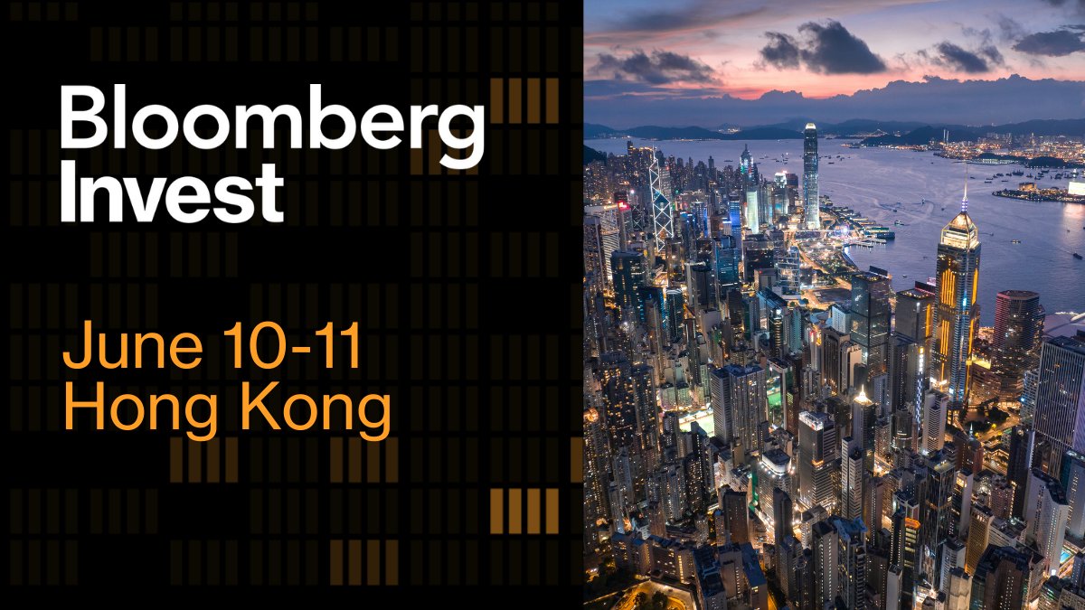 As trade tensions rise, how should investors navigate today’s shifting landscape? Join leading investors, economists, and money managers at #BloombergInvest in Hong Kong, June 10-11th, as they unpack the risks and opportunities shaping global markets. bloom.bg/3VY6cLC