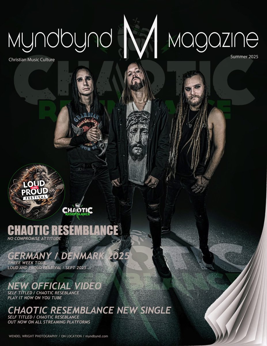 The 2025 Summer Issue of Myndbynd Magazine - Featuring Chaotic Resemblance drops tomorrow!