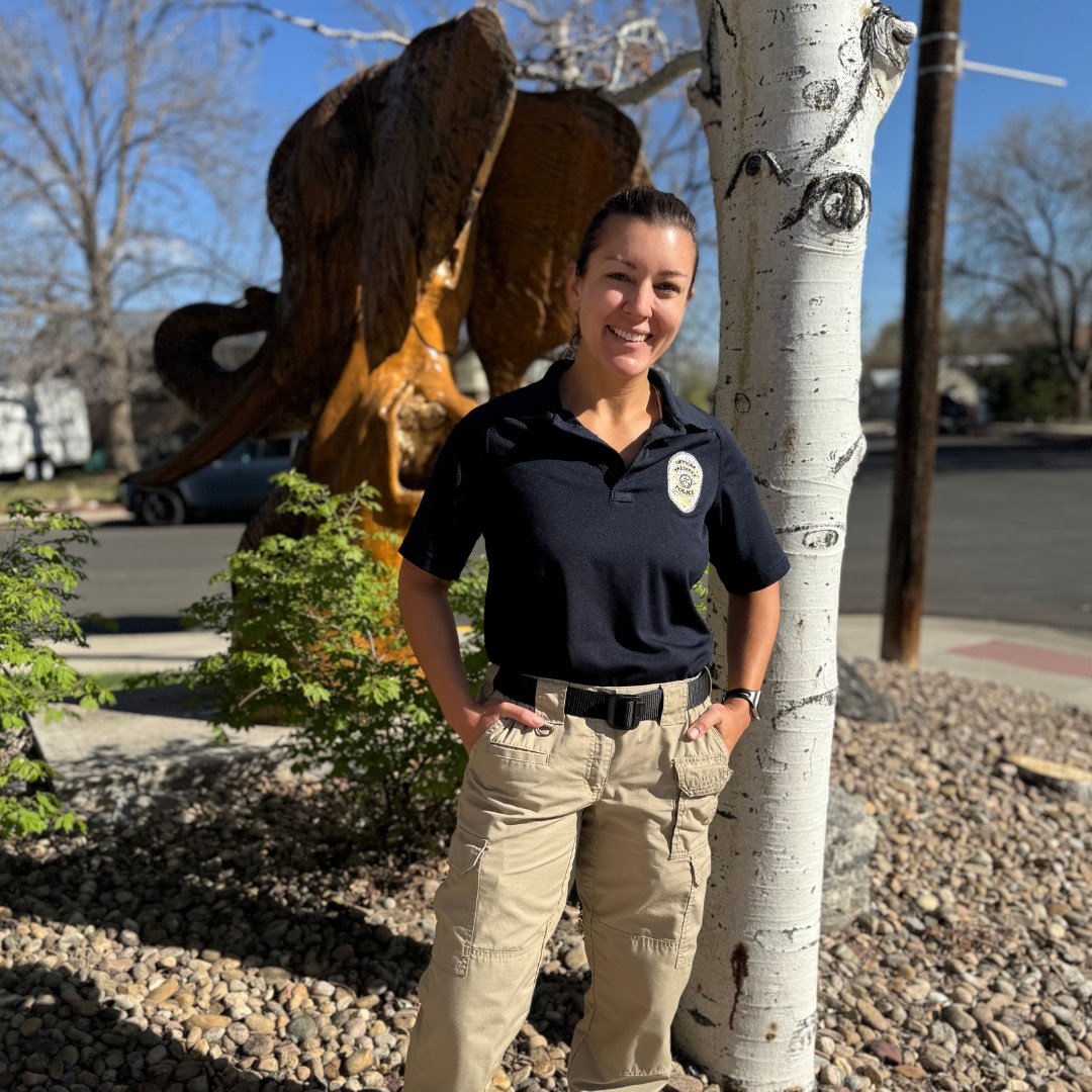 Congrats to Officer Diane Yelvington! She’s been selected to serve on the POST Academy Redesign team, advising on training for all Colorado police cadets. The CO Attorney General recognized her dedication to law enforcement education. Way to represent, Officer Yelvington!