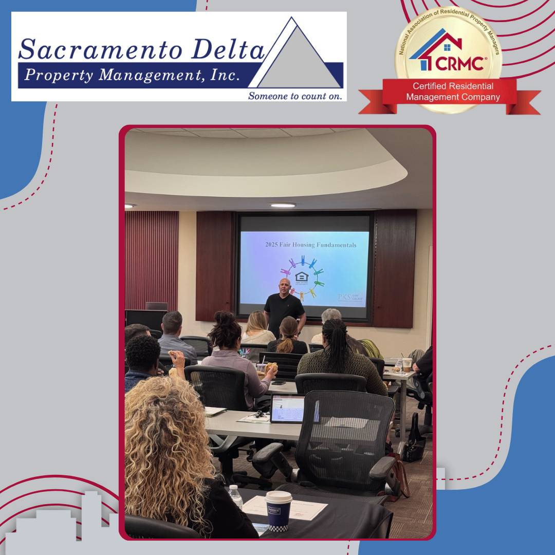 SacDeltaPM's tweet photo. Today we're learning from Puneet Singh at PKS Law Group about fair housing.
Thank you to Goodlife for keeping us energized with refreshments!

#PKSLawGroup #FairHousingAct #LegalTraining #SacramentoDeltaPropertyManagement #SDPM #SacDeltaPM #NARPMsmart #NARPMcertified https://t.co/eWlynNAySv