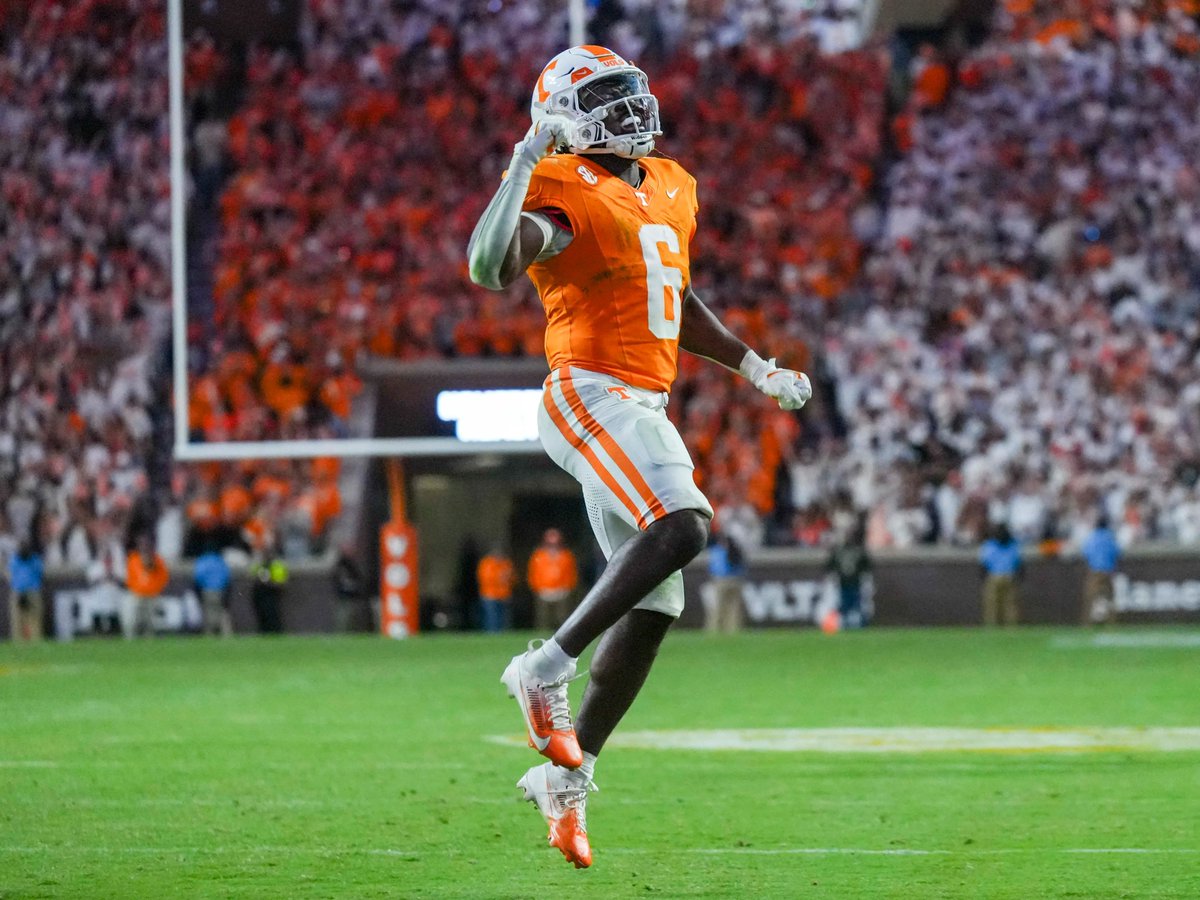 Dylan Sampson's 2024 season.

💰 USA Today's SEC Player of the Year
💰 SEC Offensive Player of the Year (AP &amp; Coaches)
💰 Tennessee rushing yards record (1,491)
💰 Tennessee rushing TD record (22)
💰 AP 3rd-team All-America 

DRAFT THE MAN.