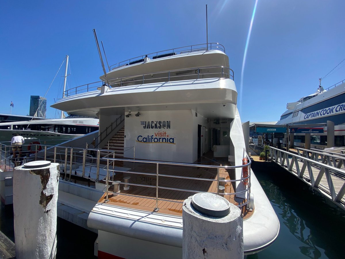 astech83's tweet image. Corporate branding for one our favourite charters, The Jackson 🤝 

#InnovativeWraps #CorporateBranding #YachtDecals