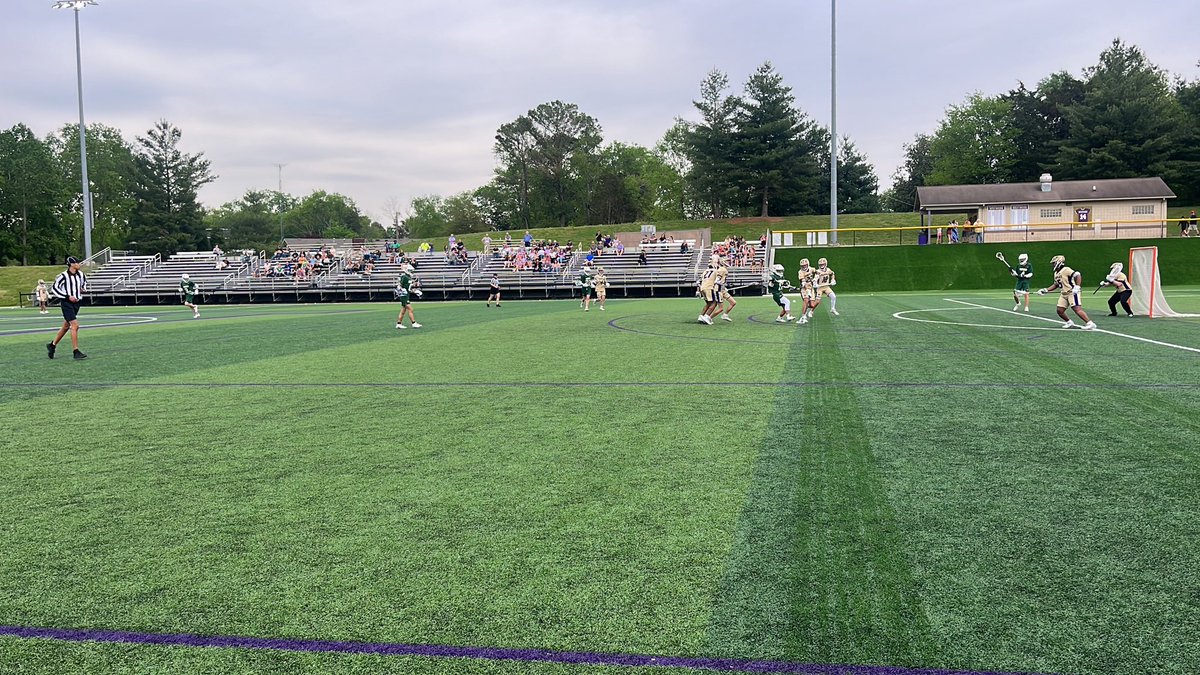 At the Pit tonight for <a href="/PurplesLAX/">Purples Lacrosse</a> playing Greenwood! Let’s go Purples 🟣🥍🟣🥍
