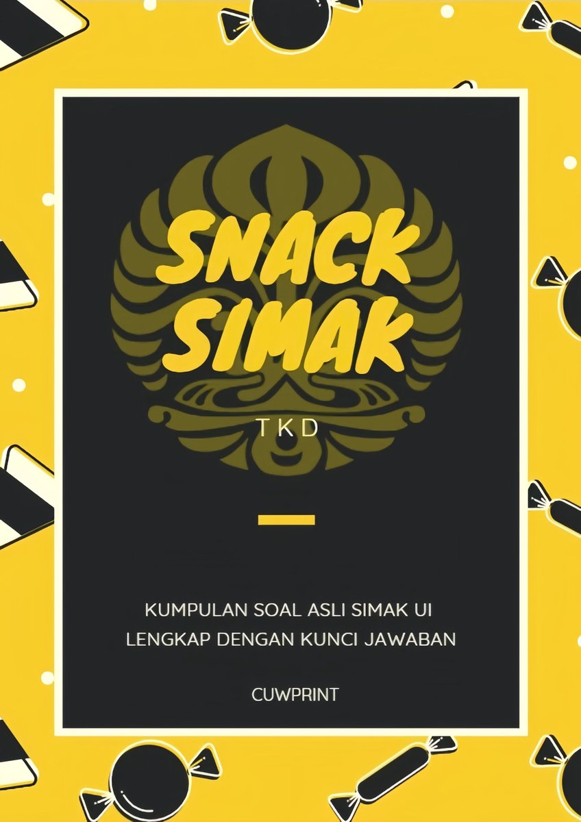 Yang UTBK-nya udah kelar dan mau mulai cicil belajar mandiri UGM/UI, bisa nihh cek buku dari <a href="/cuwprint/">BUKU MABOK TPS 2026 IS UPDATED✨</a> yaa!!

Buku ini berisi kumpulan SOAL ASLI UJIAN MANDIRI UGM dan SIMAK UI yang udah up-to-date sampe soal paling baru di 2024 kemarin ya! 

Udah lengkap bgt ada kunci jawabannya