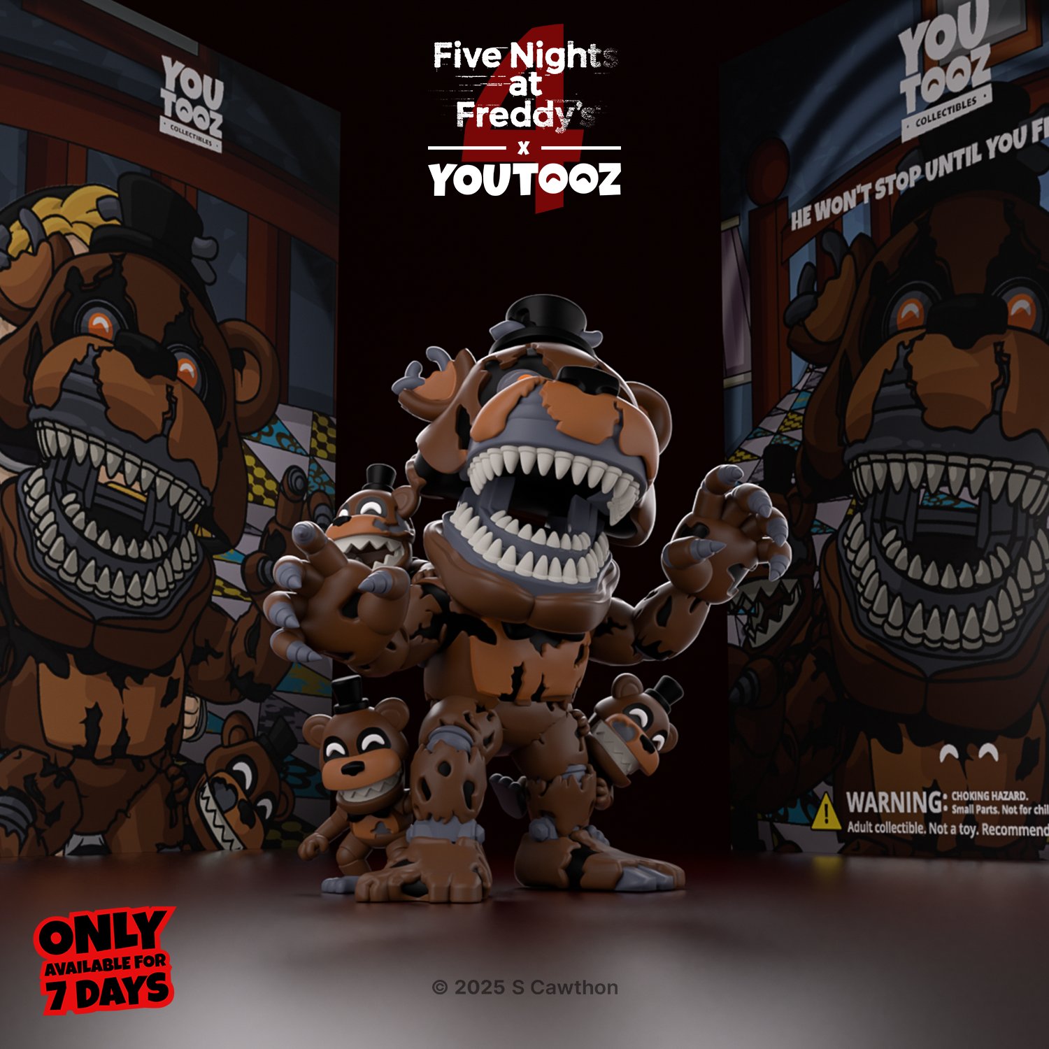 fnaf フレディーズ　映画　非売品　限定　缶バッジ FNAF】『Five Nights at Freddy's』フレディのマグカップ