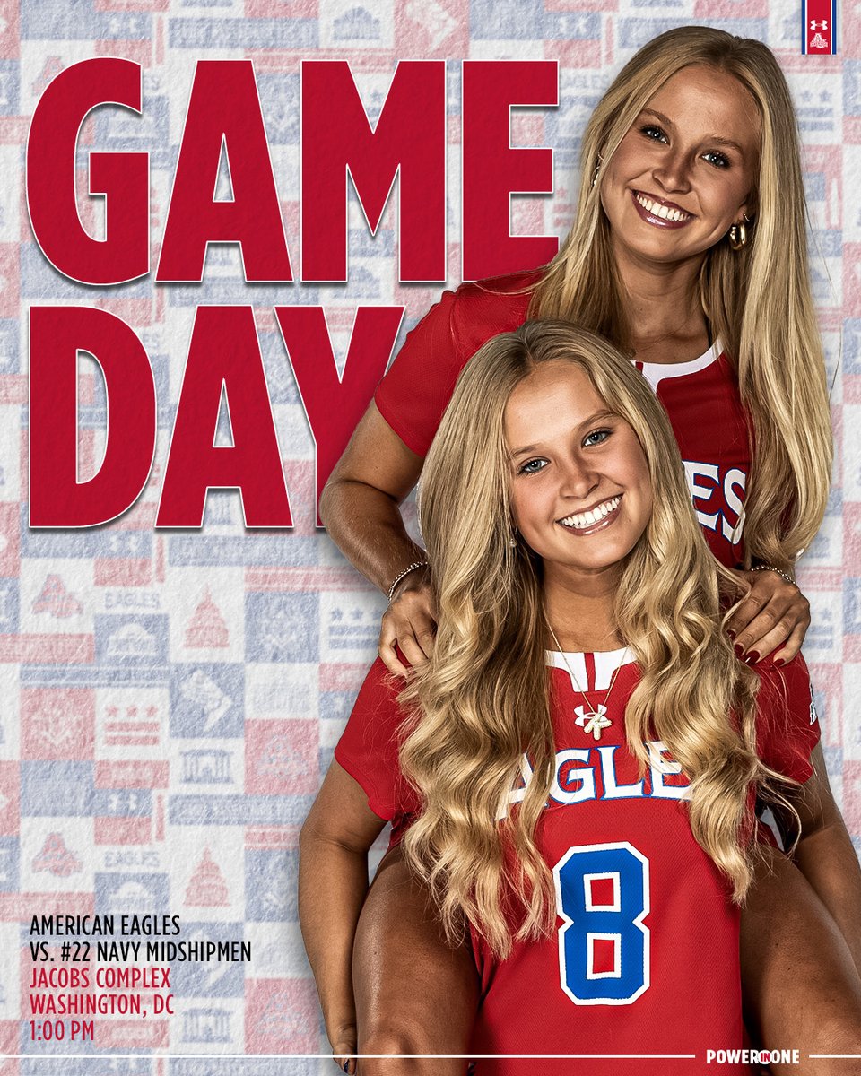 Leave it all on the field, Eagles!

🆚 Navy
📍 Washington, D.C.
🏟️ Jacobs Complex
🕕 1 pm
📊 bit.ly/4ix6lid
📺 bit.ly/4jwzcUD (ESPN Plus)

#PowerInOne 🦅