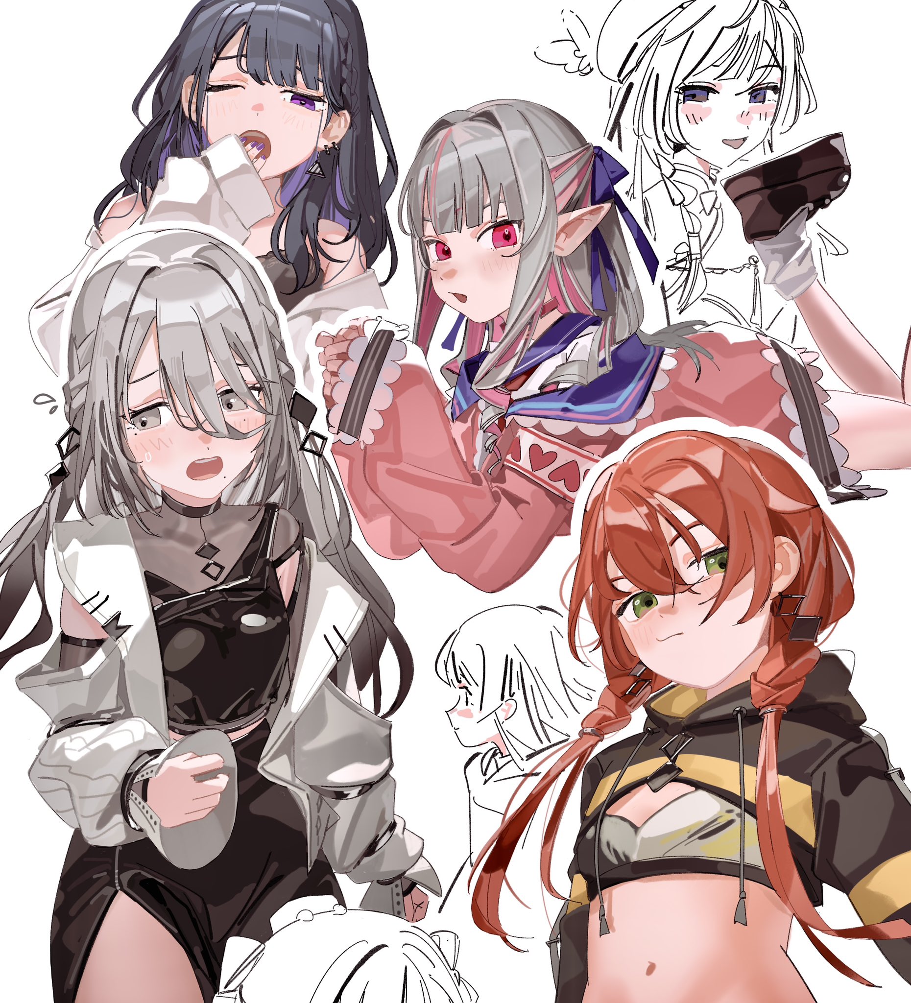 ブラック 【LASELASE(ラセラセ)】裏トリコット中綿ミドルコート