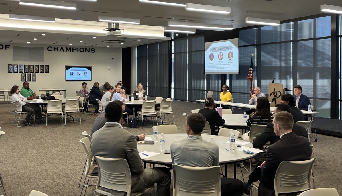 ProsperISDAthletics (@pisd_athletics) on Twitter photo April’s meeting of our Aspiring Athletic Administrator Academy is in full swing! Thanks to <a href="/Dr_CNKiser/">Chivonne Kiser, Ed.D</a> of Denton ISD, <a href="/kpitts724/">Kevin Pitts</a> of Richardson ISD, and <a href="/ColbyPeek/">Coach Peek</a> of McKinney ISD for coming out, sharing their knowledge and answering questions. So much wisdom from these 3! April’s meeting of our Aspiring Athletic Administrator Academy is in full swing! Thanks to <a href="/Dr_CNKiser/">Chivonne Kiser, Ed.D</a> of Denton ISD, <a href="/kpitts724/">Kevin Pitts</a> of Richardson ISD, and <a href="/ColbyPeek/">Coach Peek</a> of McKinney ISD for coming out, sharing their knowledge and answering questions. So much wisdom from these 3!