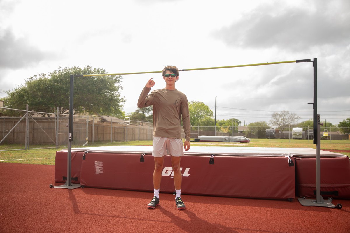 bluff_sports's tweet photo. Trenton Garces is preparing to compete in high jump at the UIL State Track Meet next Friday, May 2nd! His trip to state continues a strong tradition—This is the 16th year in a row that Flour Bluff has had at least one athlete compete at the State Track Meet! 🔥🏆

#CPH | #SWARM https://t.co/nt09hdnj8T