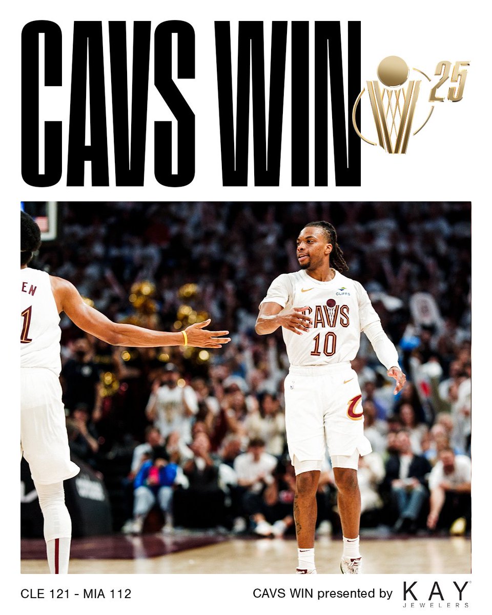 CAVS WIN!

<a href="/KayJewelers/">KAY Jewelers</a> | #LetEmKnow