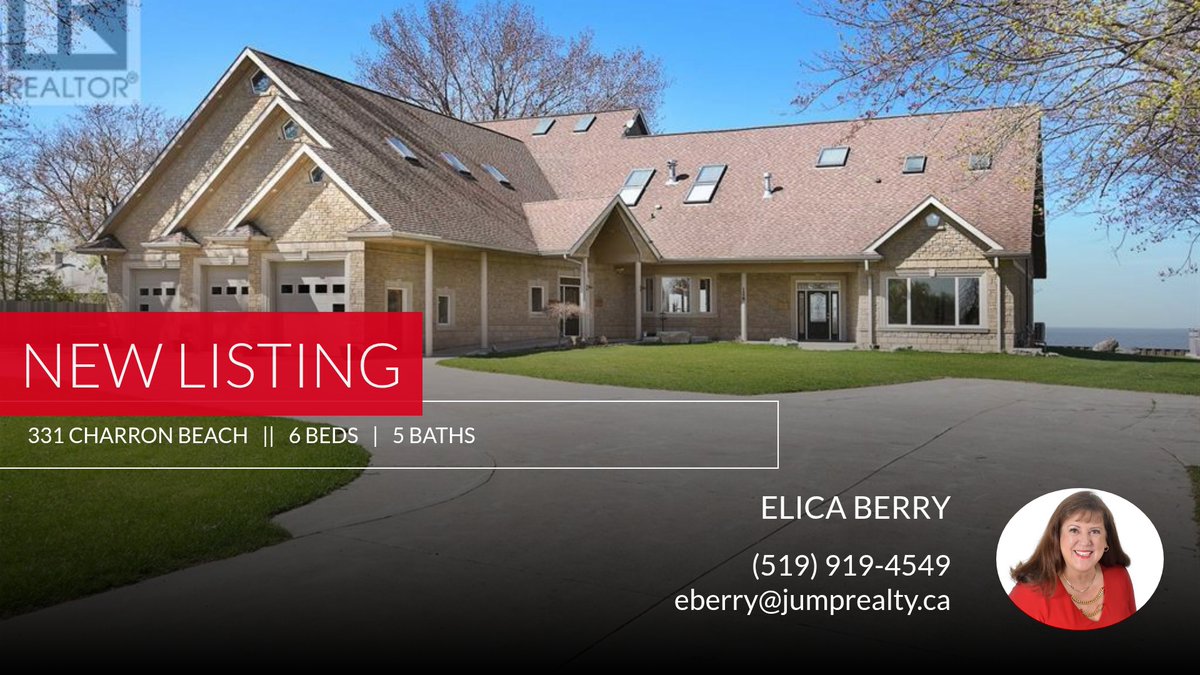 BerryElica's tweet image. 📍 New Listing 📍 Take a look at this fantastic new property that just hit the market located at 331 Charron Beach in Lakeshore. Reach out here or at (519) 919-4549 for more information

Elica Berry... homeforsale.at/331_CHARRON_BE…