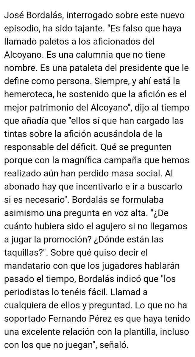 AlcoyanoF's tweet image. Ojalá alguien de dentro del club hablase así, como lo hizo Bordalas en su día 🥚