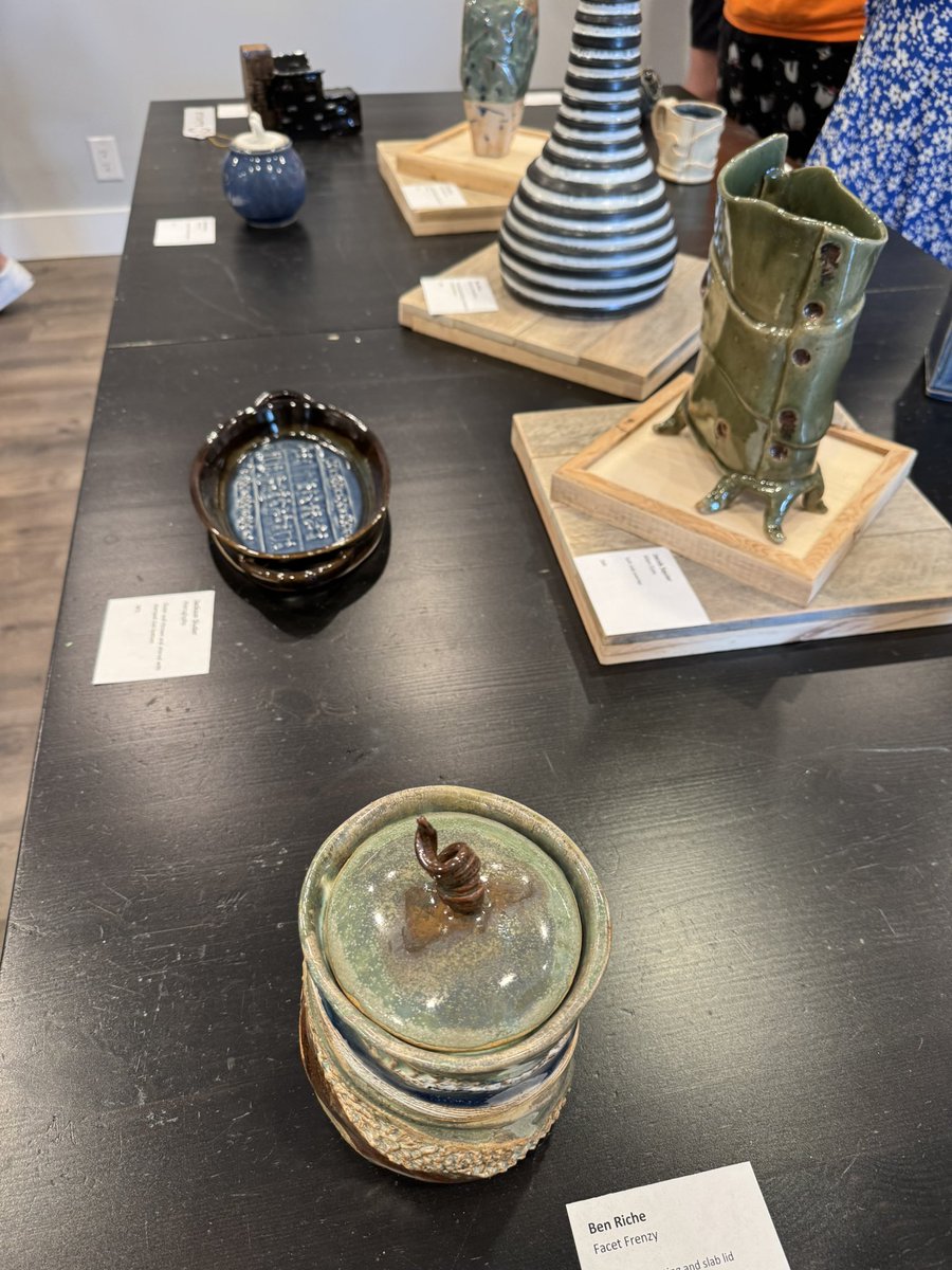 Phenomenal 🤩 showcase of our hardworking and talented art students’ work at the GHS Art Show at the <a href="/tealcanary/">Teal Canary</a> in Greenwood.  <a href="/GHSWoodmen/">GHSWoodmen</a>