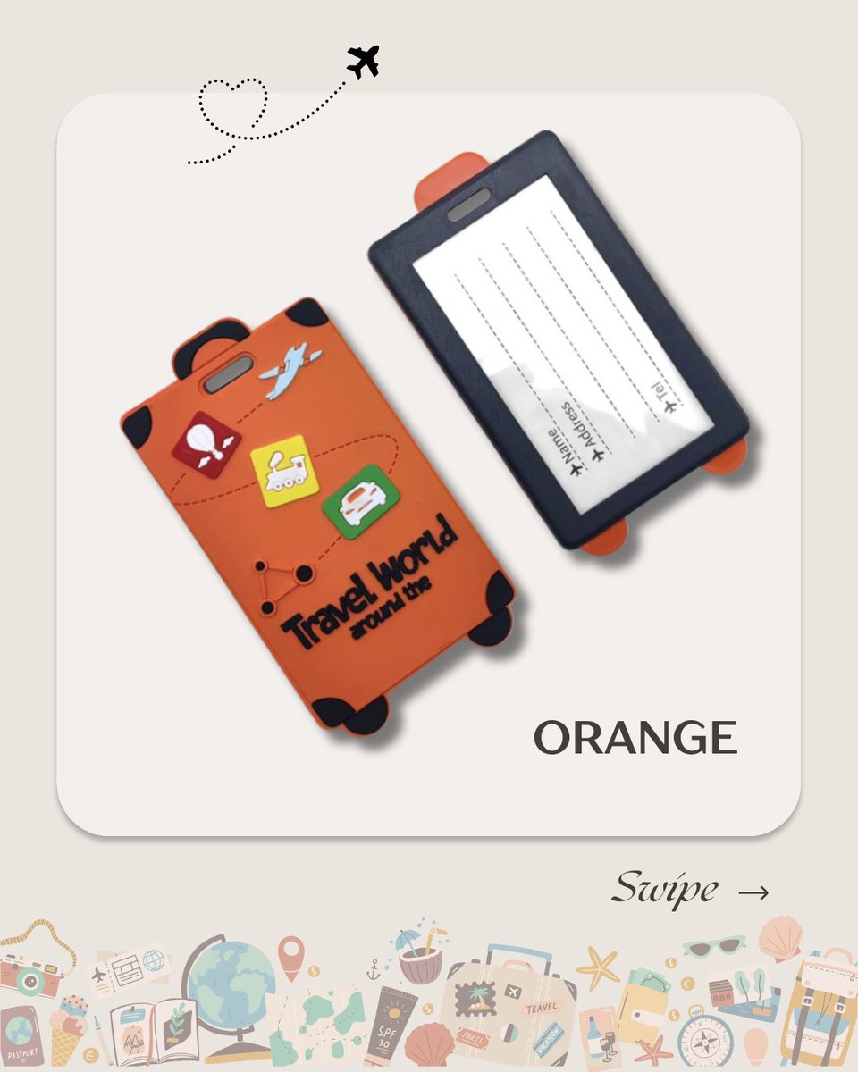 rimeksbb's tweet image. 🎒✨ Stand out in the baggage crowd!
Our Cute Cartoon Luggage Tags are fun, functional &amp;amp; anti-lost ready.
🎨 Multiple colors
📍 Rimeks @ Mayflower Mall
🛍️ rimeks.shop

#TravelCute #TagMeIfYouCan #CapeBretonStyle #RimeksStyle