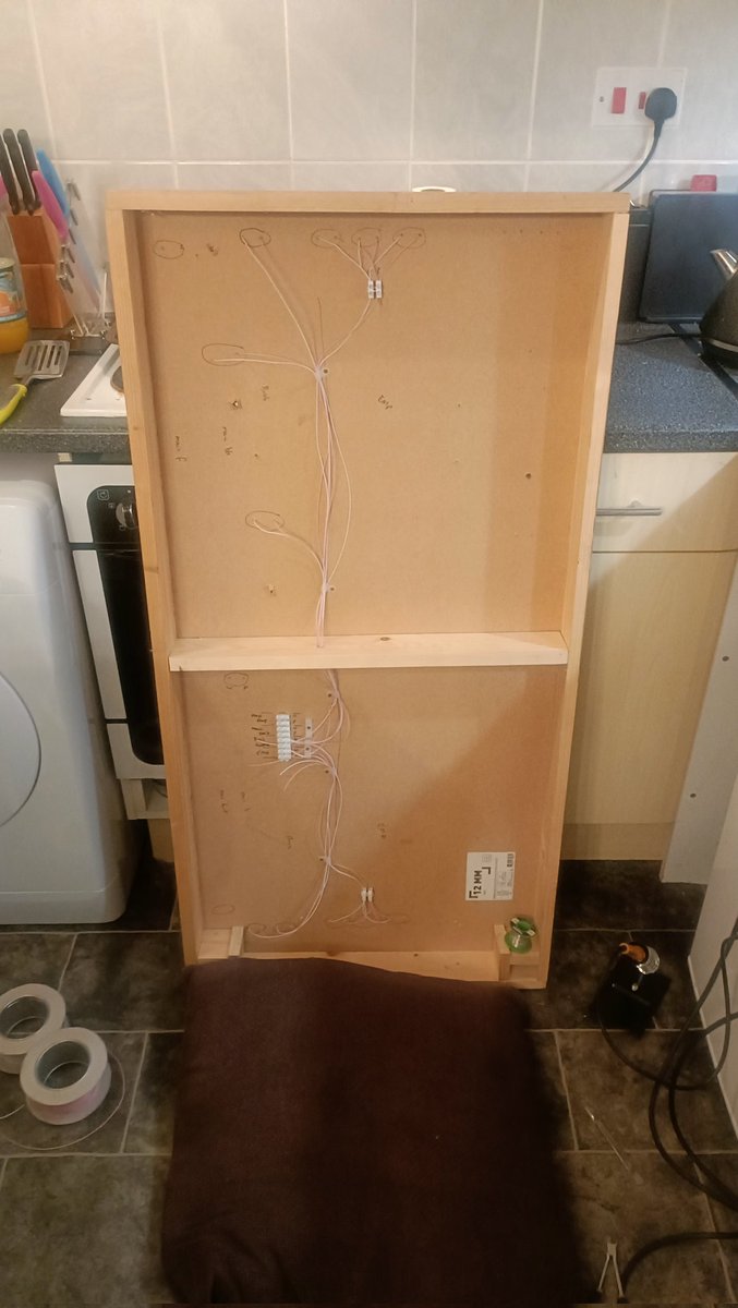 I know how to role at midnight, the never ending wiring task oh joy #tmrguk