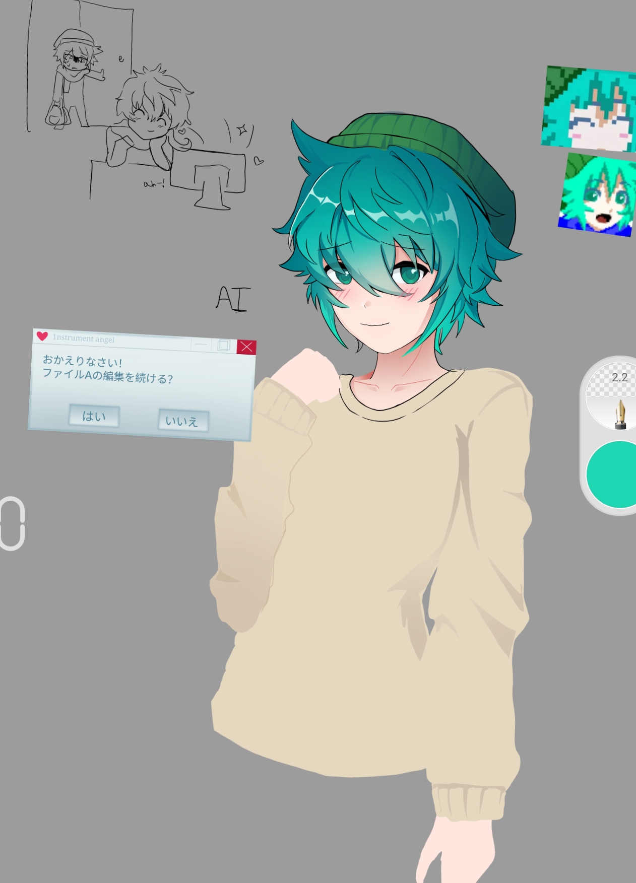 きのこ🌱🧣4/2新刊通販中💚💙 (@kinokopipo1) / X